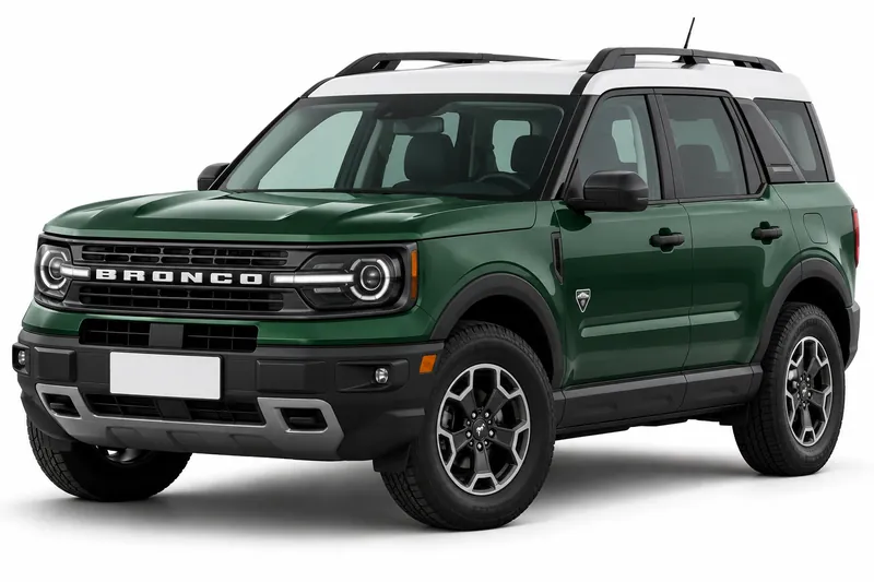 Foto de referencia de un Ford Bronco Sport