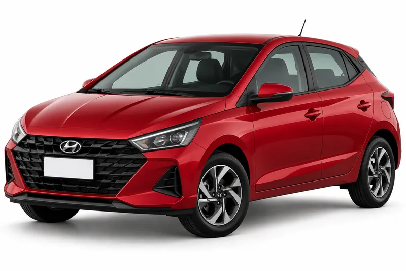 Foto de referencia de un Hyundai HB20