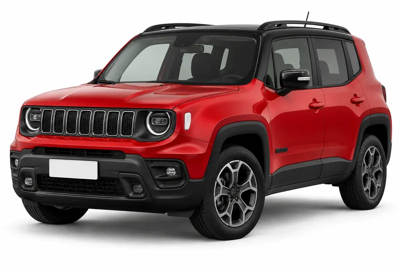 Foto de referencia de un Jeep Renegade