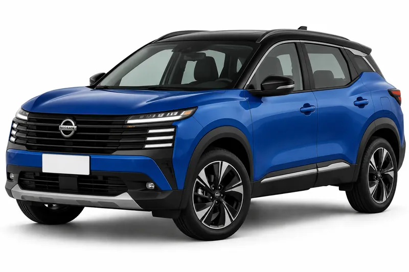 Foto de referencia de un Nissan Kicks