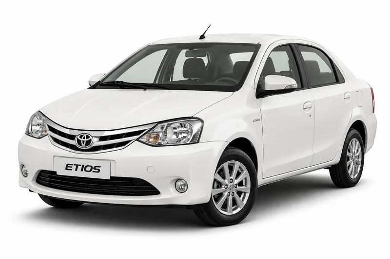 Foto de referencia de un Toyota Etios