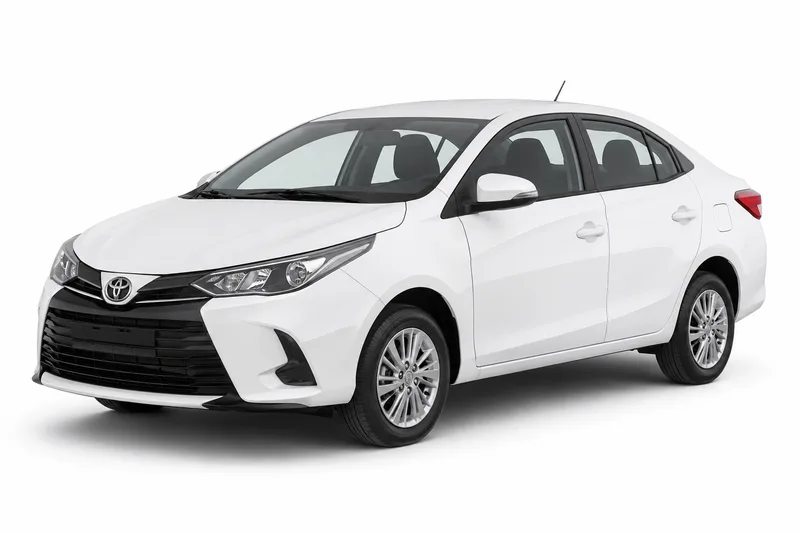 Foto de referencia de un Toyota Yaris